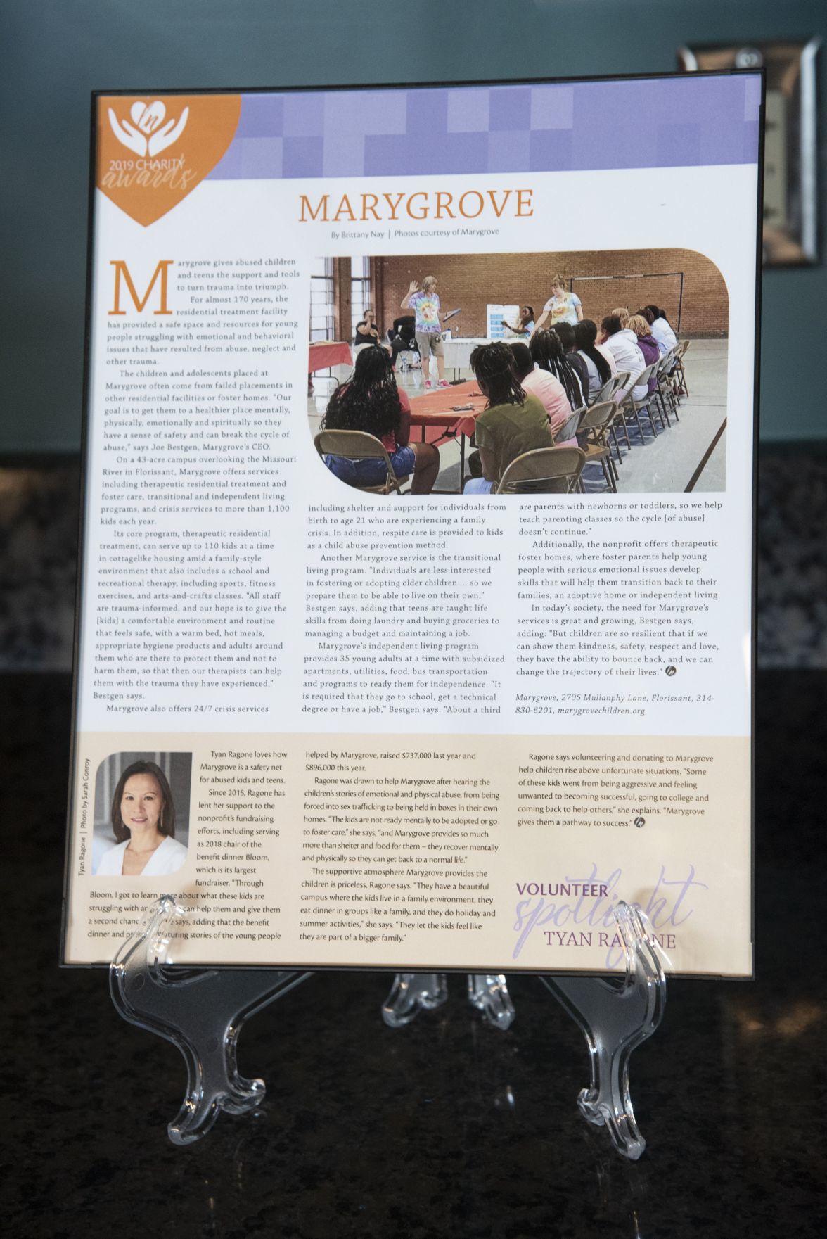 Ladue News 2019 Charity Awards
